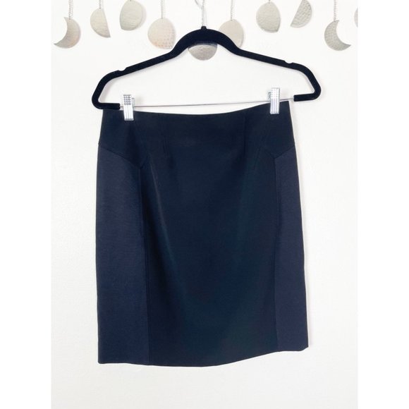 Alexander Wang Woman's Sz 6 Black Straight Pencil Skirt‎ Career Wear Office - Picture 1 of 6